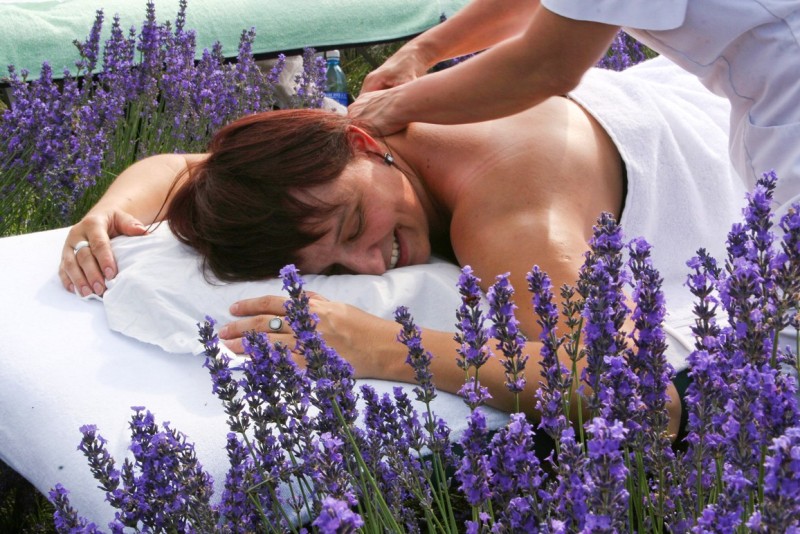 Lavenderfield massage