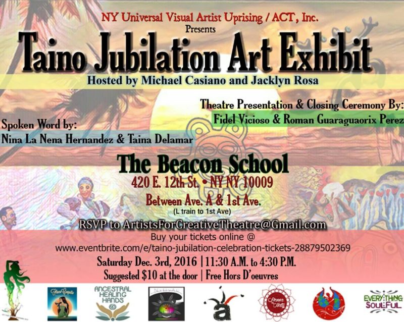 everything_soulful_taino_jubilation_art_exhibit_flyer