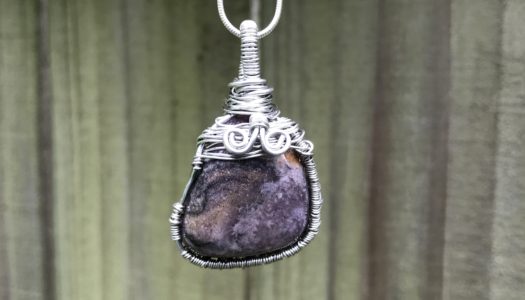 Amethyst: Powerful and Protective Wire Wrapped Crystal Pendant