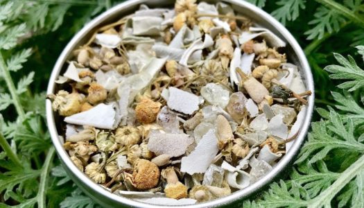 Sacred Space Cleansing Smudge: Sage, Chamomile and Copal