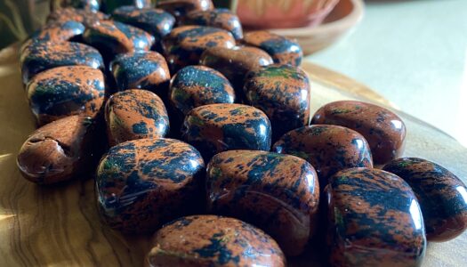 Personal Growth and Creativity: Mahogany Obsidian